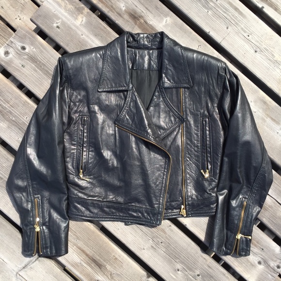 Vintage Leather Jacket - Picture 5 of 9